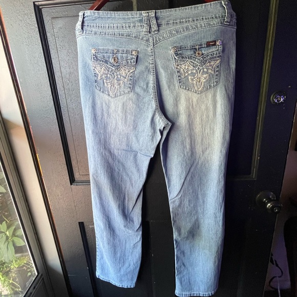 Angels Boot Cut Jeans size 12 - light blue - Picture 2 of 10